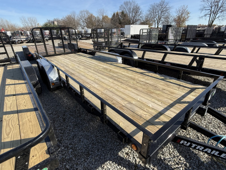 New 2026 PJ TRAILER UTILITY UL202 83X20 TA STRAIGHT DECK (GVW:7000) BLACK