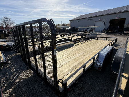 New 2026 PJ TRAILER UTILITY UL202 83X20 TA STRAIGHT DECK (GVW:7000) BLACK