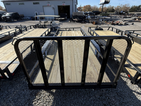 New 2026 PJ TRAILER UTILITY UL202 83X20 TA STRAIGHT DECK (GVW:7000) BLACK