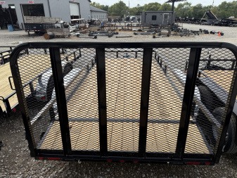 New 2026 PJ TRAILER UTILITY UL162 83X16 TA DOVETAIL (GVW:7000) BLACK