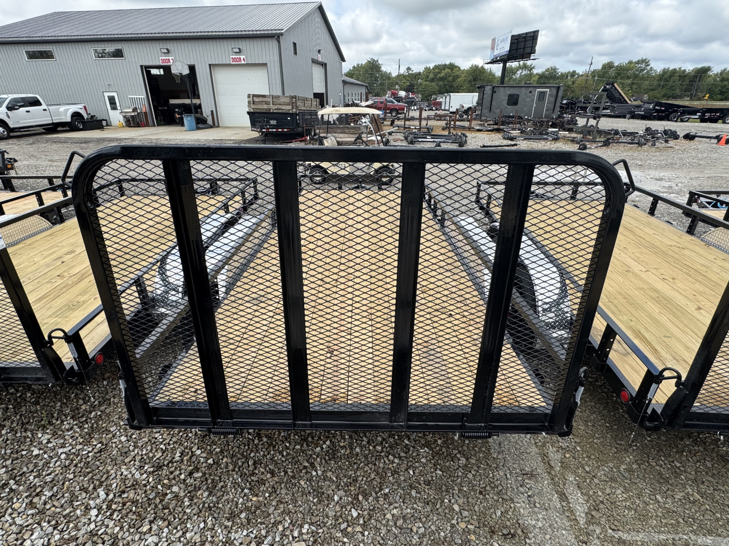 New 2026 PJ TRAILER UTILITY UL182 83X18 TA STRAIGHT DECK (GVW:7000) BLACK