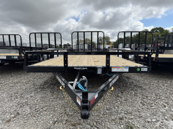 New 2026 PJ TRAILER UTILITY UL182 83X18 TA STRAIGHT DECK (GVW:7000) BLACK