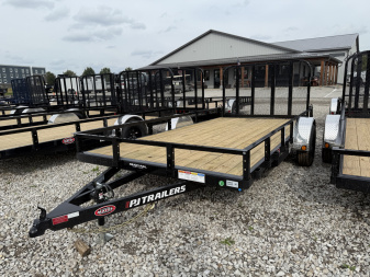 New 2026 PJ TRAILER UTILTIY U8141 83X14 SA STRAIGHT DECK (GVW:2995) BLACK