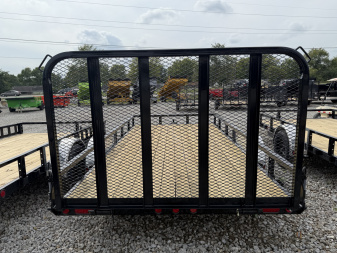 New 2026 PJ TRAILER UTILTIY U8141 83X14 SA STRAIGHT DECK (GVW:2995) BLACK