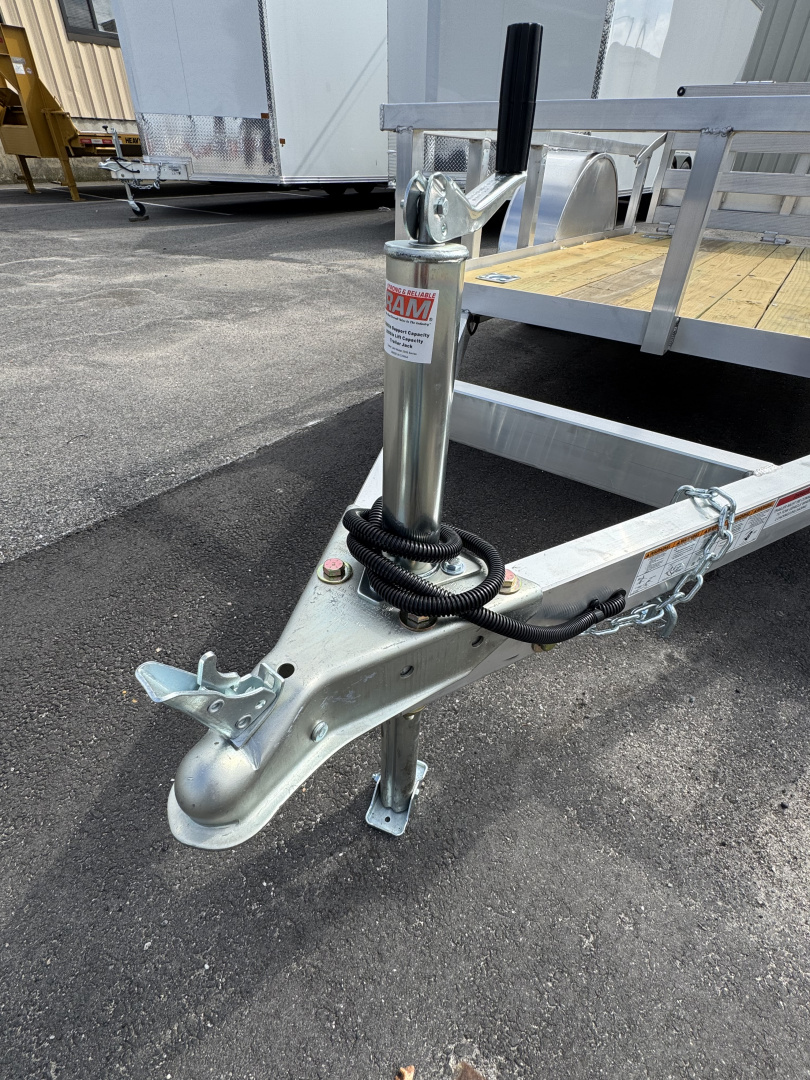 New 2026 Mission MU60"X8' Utility Trailer Aluminum