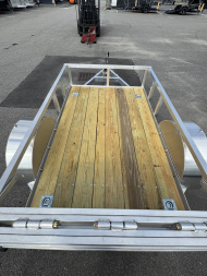 New 2026 Mission MU60"X8' Utility Trailer Aluminum