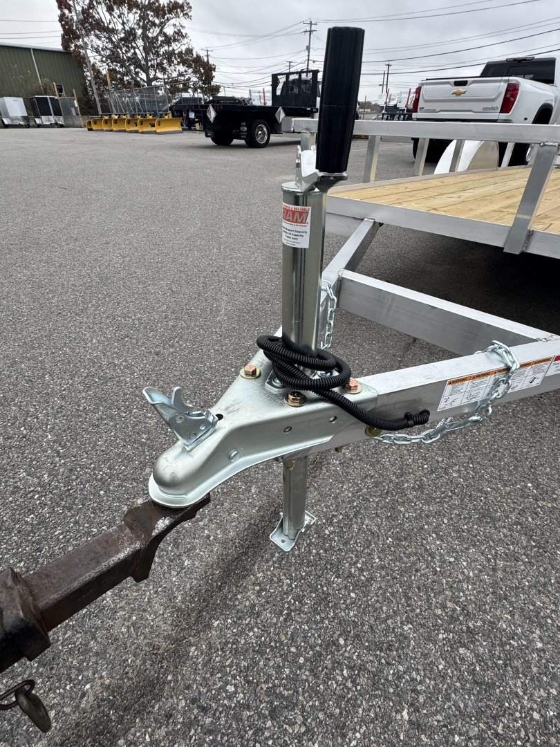 New 2026 Mission MU80"X14' Aluminum Utility Trailer