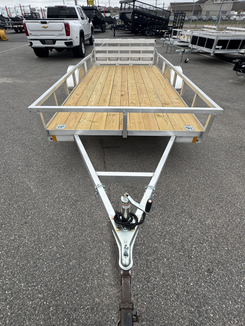 New 2026 Mission MU80"X14' Aluminum Utility Trailer