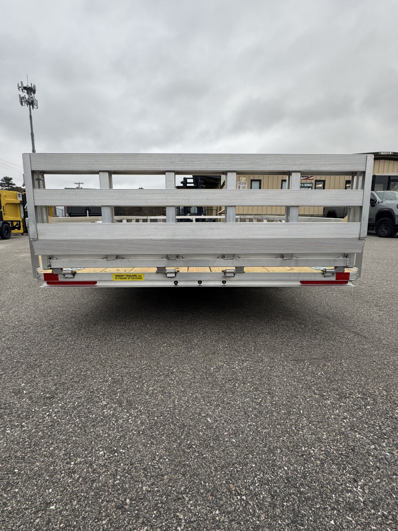New 2026 Mission MU80"X14' Aluminum Utility Trailer