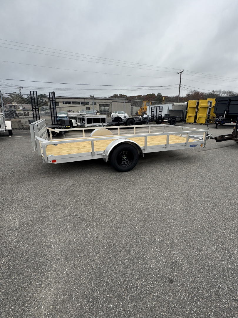New 2026 Mission MU80"X14' Aluminum Utility Trailer