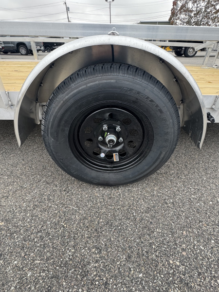 New 2026 Mission MU80"X14' Aluminum Utility Trailer