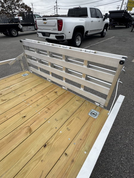 New 2026 Mission MU80"X14' Aluminum Utility Trailer