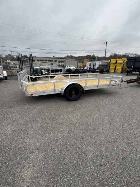 New 2026 Mission MU80"X14' Aluminum Utility Trailer