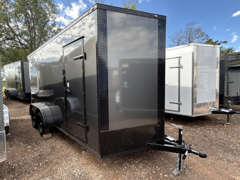 New 2025 FGT 7x16 Tandem Axle Cargo / Enclosed Trailer