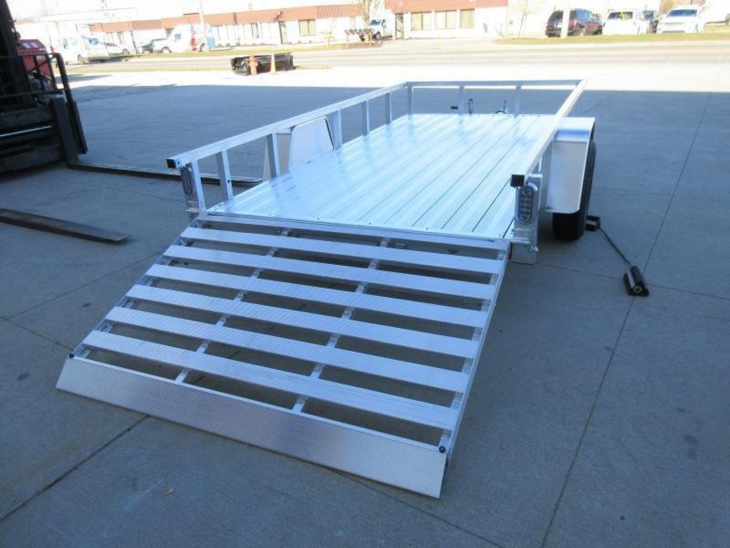 New 2026 Sport Haven 6'X12' DELUXE ALUMINUM Utility Trailer
