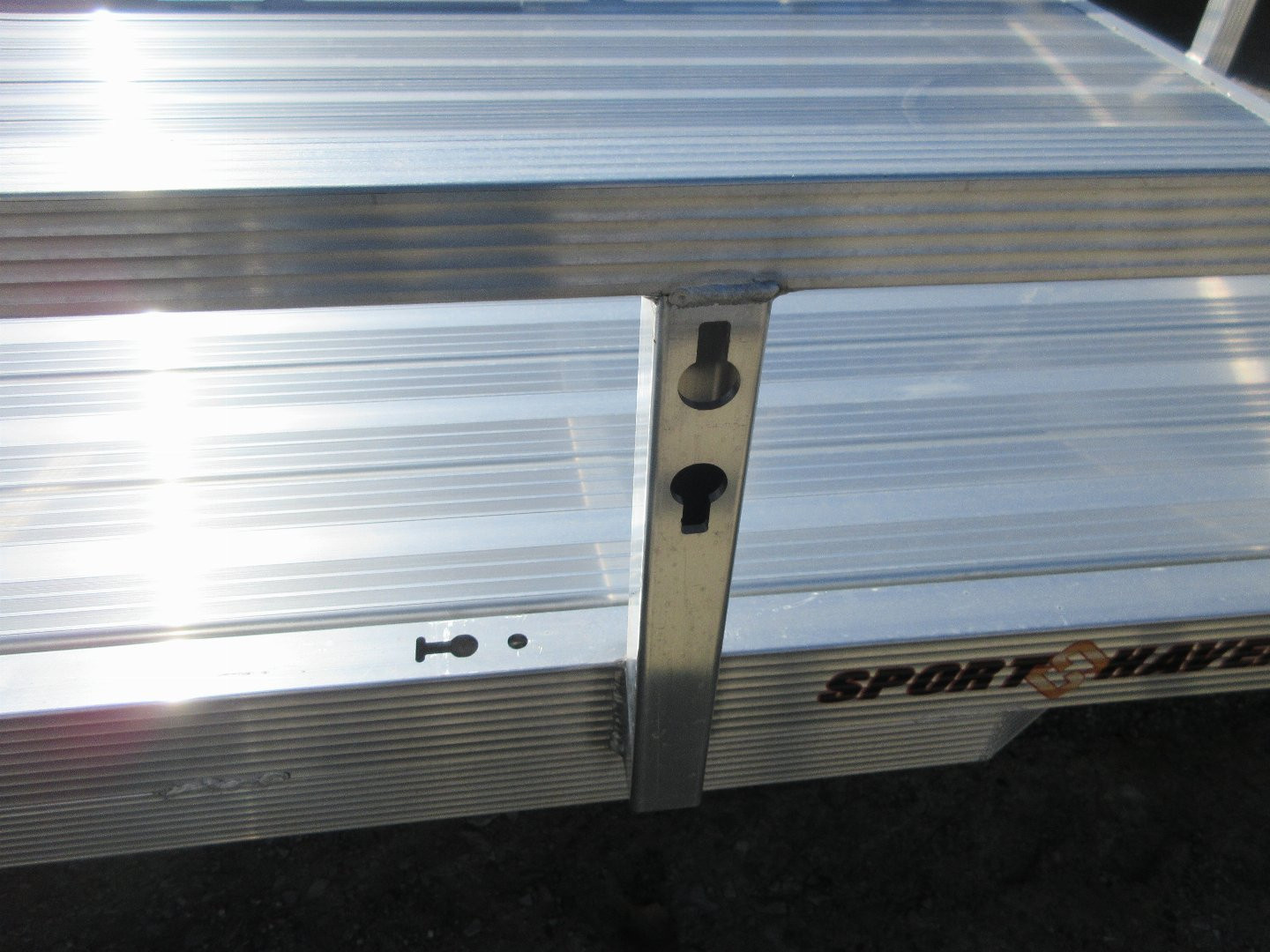 New 2026 Sport Haven 6'X12' DELUXE ALUMINUM Utility Trailer