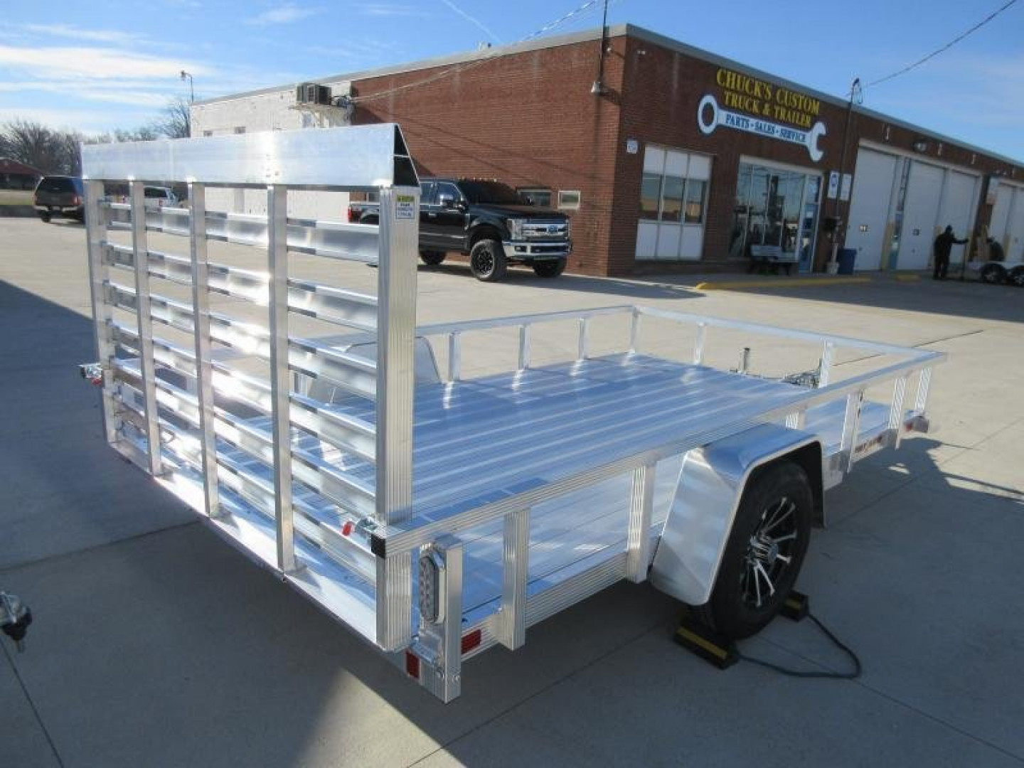 New 2026 Sport Haven 7'X12' DELUXE ALUMINUM Utility Trailer