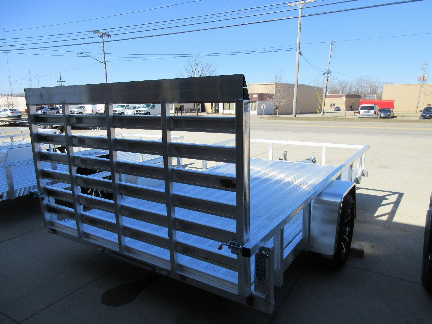 New 2026 Sport Haven 7'X12' DELUXE ALUMINUM Utility Trailer