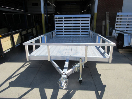 New 2026 Sport Haven 7'X12' DELUXE ALUMINUM Utility Trailer