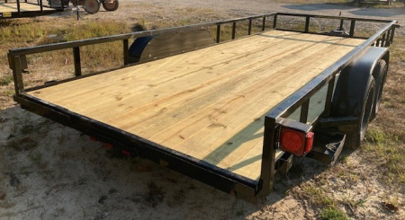 New 2026 Caliber Trailer Mfg 6.10 x 18 TA Utility Trailer