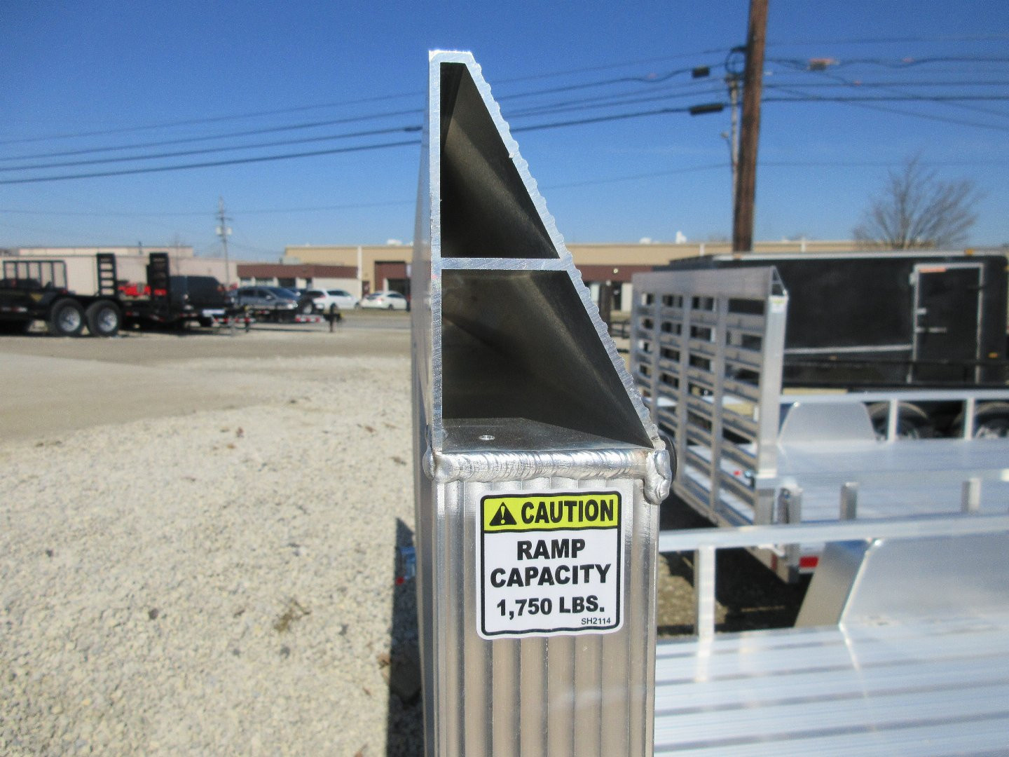 New 2026 Sport Haven 7X14 DELUXE ALUMINUM UTILYTY SINGLE AXLE Utility Trailer