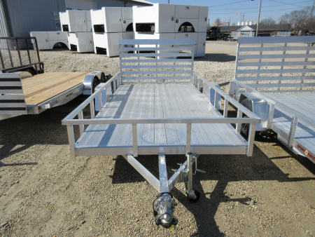 New 2026 Sport Haven 7X14 DELUXE ALUMINUM UTILYTY SINGLE AXLE Utility Trailer