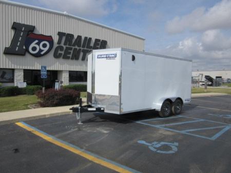 New 2026 Sure-Trac 7 x 16 Pro Series STW8416TA-100 Cargo / Enclosed Trailer 10K / Rear Double Doors