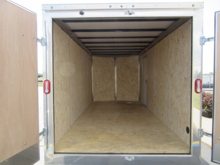New 2026 Sure-Trac 7 x 16 Pro Series STW8416TA-100 Cargo / Enclosed Trailer 10K / Rear Double Doors