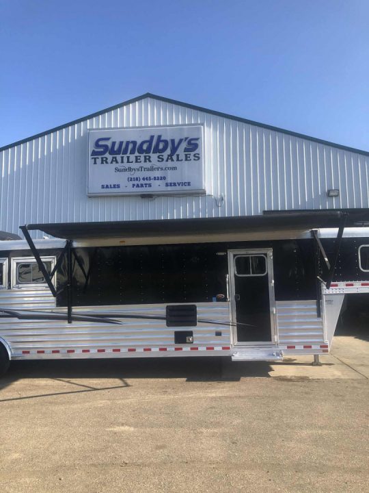 Used 2020 Elite 8413 4 Horse Sideload Trailer