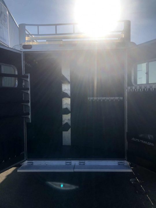 Used 2020 Elite 8413 4 Horse Sideload Trailer