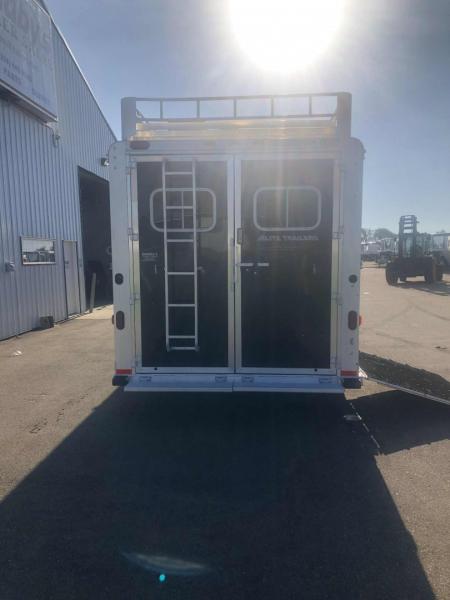Used 2020 Elite 8413 4 Horse Sideload Trailer