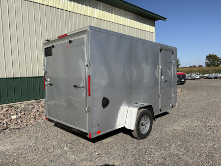 New 2026 6'x12' Cross Beta Enclosed Trailer