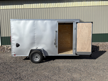 New 2026 6'x12' Cross Beta Enclosed Trailer