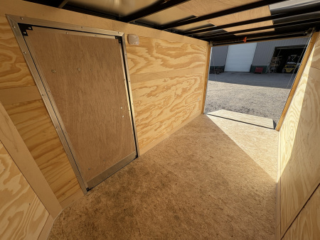 New 2026 6'x12' Cross Beta Enclosed Trailer