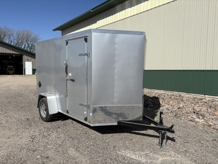 New 2026 6'x10' Cross Beta Enclosed Trailer
