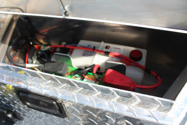 New 2026 Moritz 7' x 14' + 6' Low Pro - Hydraulic Power Tail - Equipment Trailer - 14000# GVW