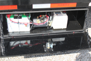 New 2026 Moritz FDGH DT 25' + 5' GOOSENECK Deckover Flatbed Trailer- Full Width Aluminum Ramps- 25900# GVW