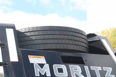 New 2026 Moritz FDGH DT 25' + 5' GOOSENECK Deckover Flatbed Trailer- Full Width Aluminum Ramps- 25900# GVW