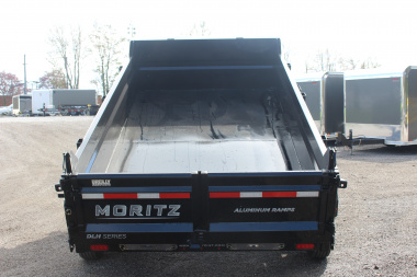 New 2026 Moritz 6' 10" x 12' Heavy Commercial DLH Series Dump Trailer - 14000# GVW