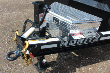 New 2026 Moritz 6' 10" x 12' Heavy Commercial DLH Series Dump Trailer - 14000# GVW