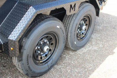New 2026 Moritz 6' 10" x 12' Heavy Commercial DLH Series Dump Trailer - 14000# GVW