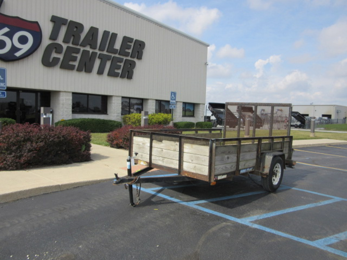 Used 2010 Sure-Trac 6 x 10 3-Board ST7210UA-B-030 Utility Trailer 3K