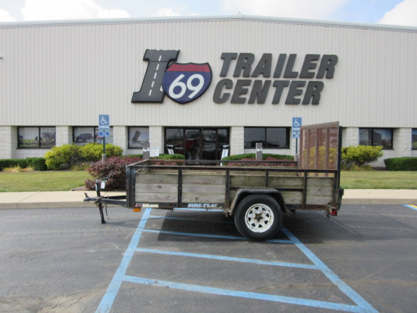 Used 2010 Sure-Trac 6 x 10 3-Board ST7210UA-B-030 Utility Trailer 3K