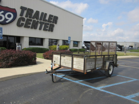Used 2010 Sure-Trac 6 x 10 3-Board ST7210UA-B-030 Utility Trailer 3K