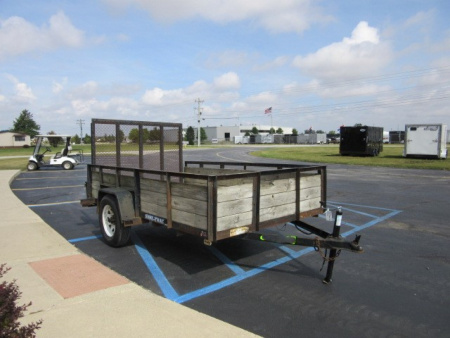 Used 2010 Sure-Trac 6 x 10 3-Board ST7210UA-B-030 Utility Trailer 3K