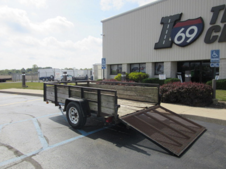 Used 2010 Sure-Trac 6 x 10 3-Board ST7210UA-B-030 Utility Trailer 3K
