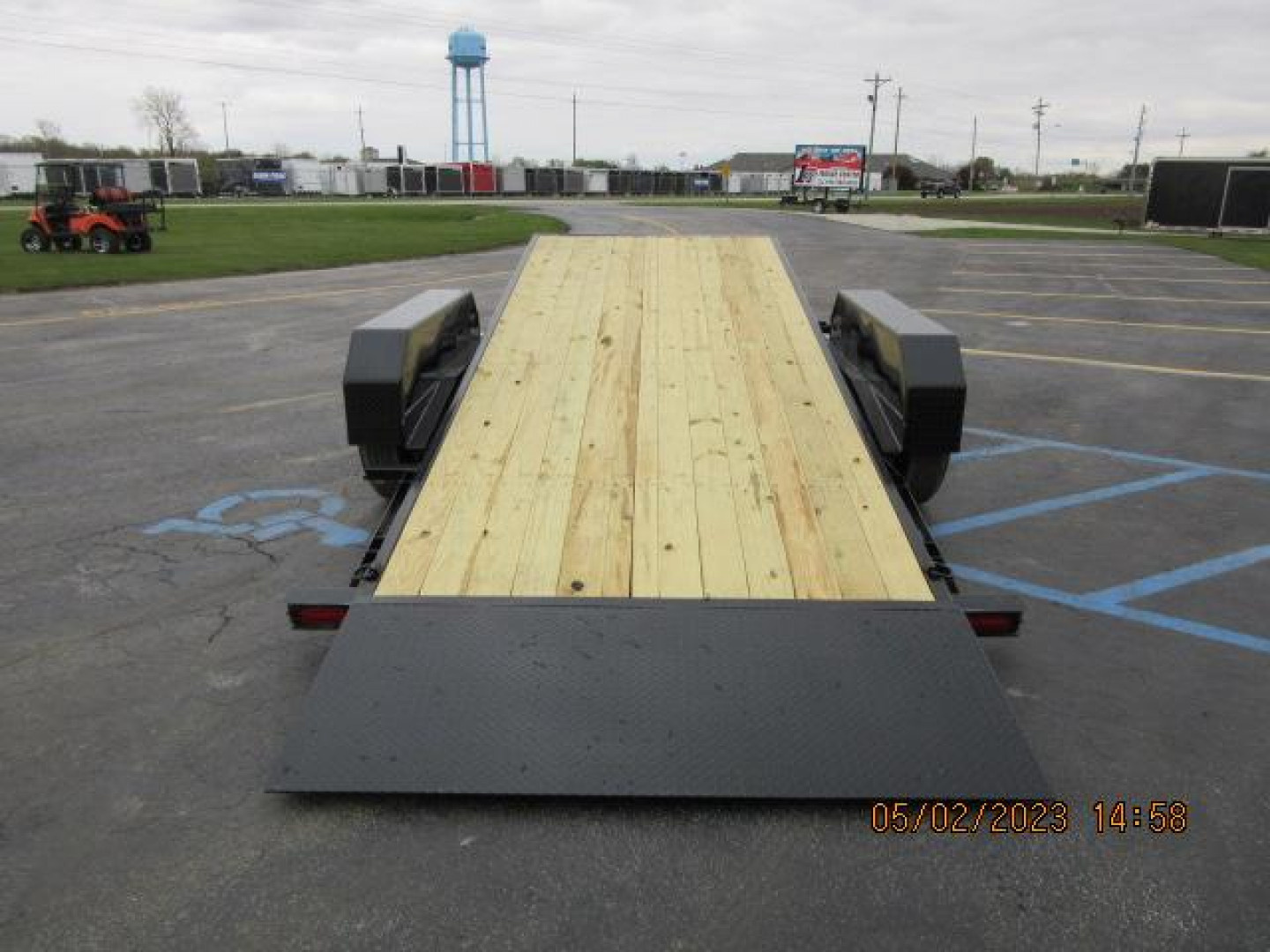 Used 2024 Sure-Trac 7 x 18 Tilt Bed Equipment Trailer  14K