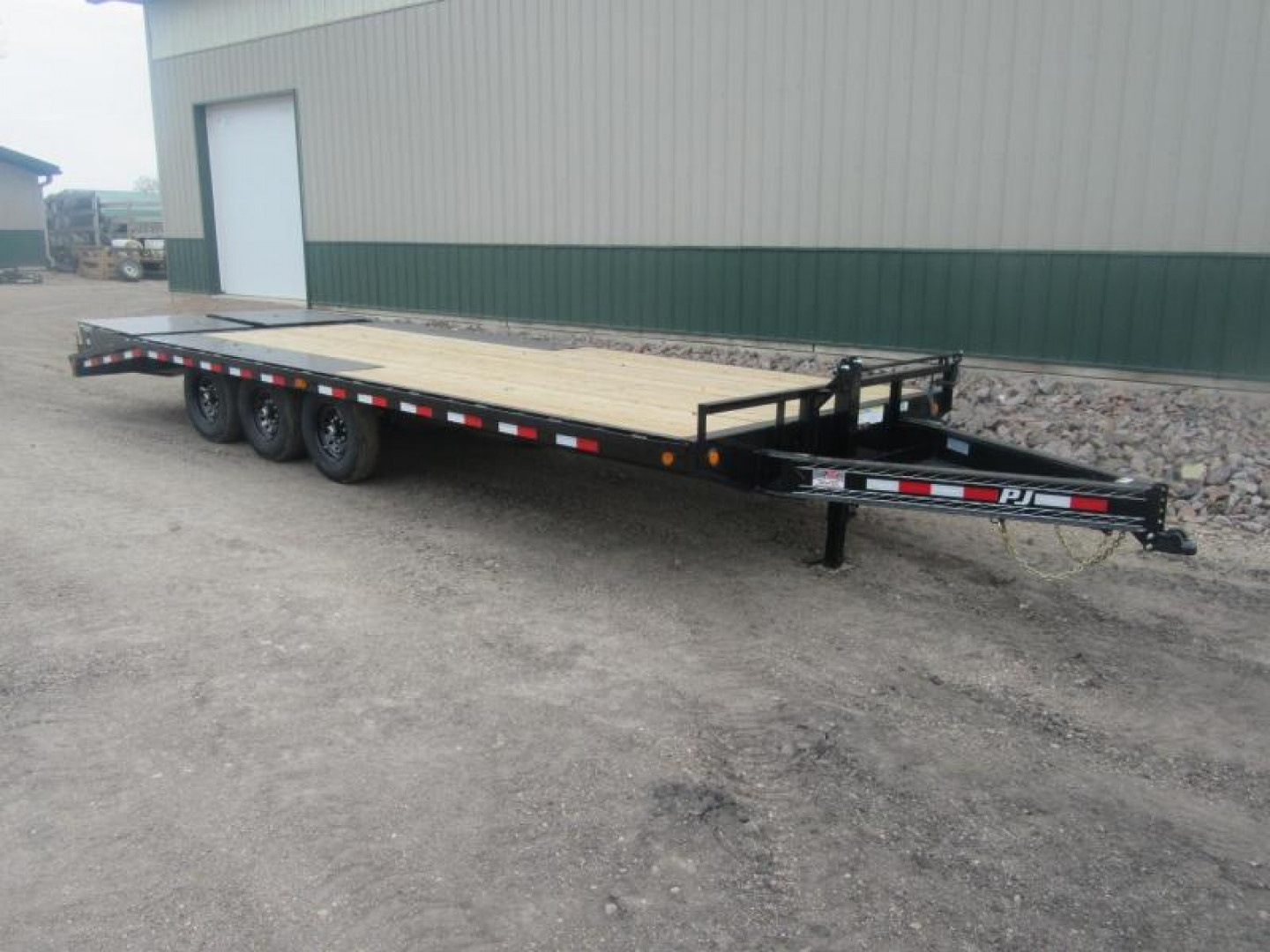 New 2026 24' x 8" I-Beam 21k PJ Deckover Trailer for sale in Renville, MN