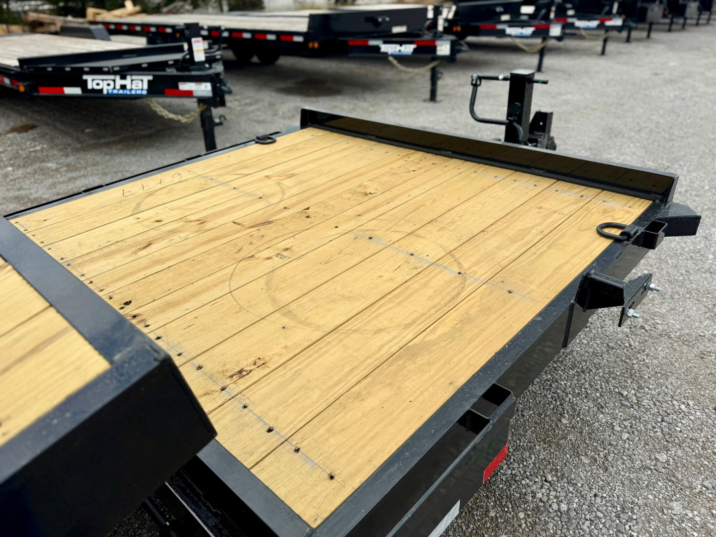 New 2026 Top Hat Trailers CT14-22x83 Tilt Trailer w/ 14 Ply Upg.