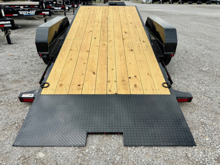 New 2026 Top Hat Trailers CT14-22x83 Tilt Trailer w/ 14 Ply Upg.
